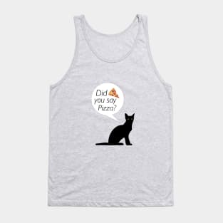 Did yoy say pizza? Tank Top